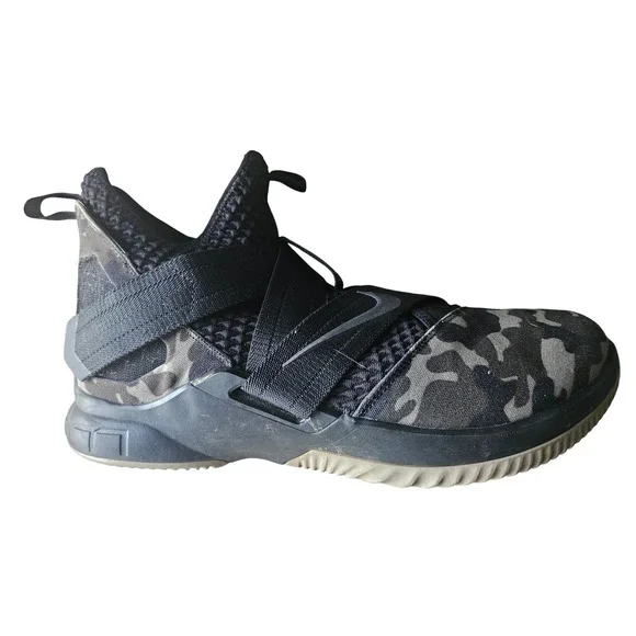 Nike LeBron Soldier 12 XII Mens 13 Camo‎ Olive BlackBasketball Shoes